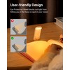 DEWENWILS Book Reading Light, Amber Warm Clip On LED with