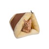Cosy 2 In 1 Warm Igloo Bed For Pet Cat/Kitten
