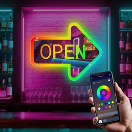 Horseneon Neon Signs for Open