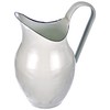 Ibili Enamelled Steel Pitcher, White, 38 cm, 640