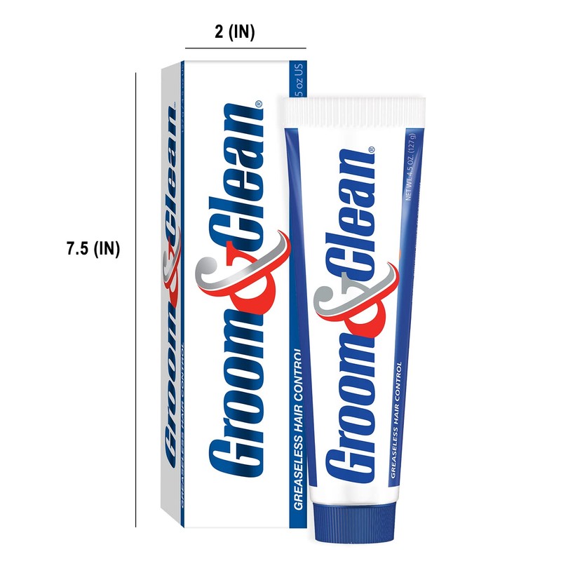 Groom & Clean Hair Styling Product - Men's Grooming Cream