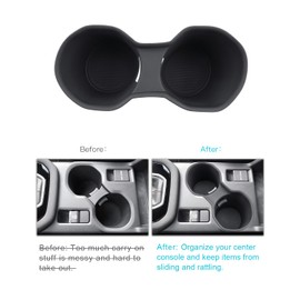 CDEFG for 2025 2026 Subaru Forester Center Console Organizer, 2025 2026 Subaru Forester Touring Limited Sport Premium Accessories Middle Console Storage Box(Cup Holder)