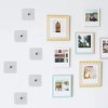 Ganchos Adhesivos Fuertes De Pared Para Colgar Fotos, Cuadro Plateado