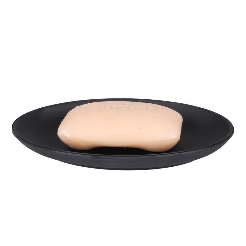 White Magic Eco Basics Soap Dish, Black