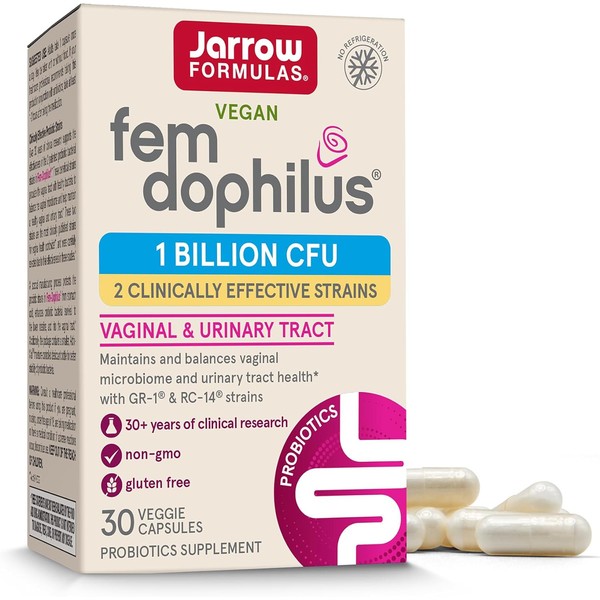 Fem-Dophilus Probiotics 1 Billion CFU with 2 Science-Backed Strains, Dietary