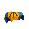 Barbados Coffin Drape Flag