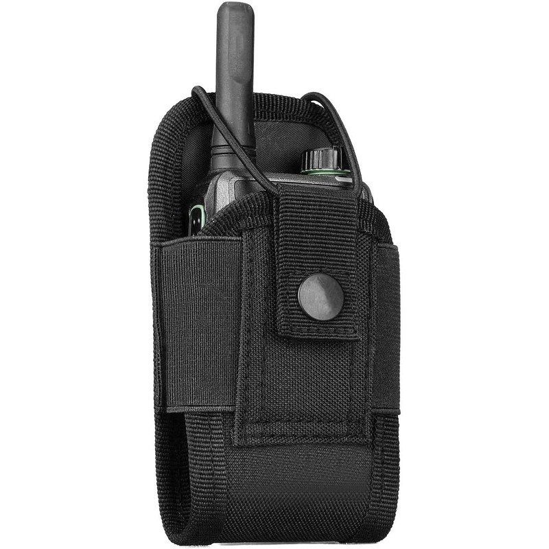 Litensh Molle Radio Holder Holster Tactical Walkie Talkie Pouch Case