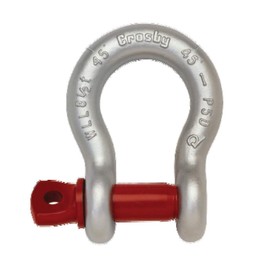 3/8" Crosby G209 1.00t Screw Pin Anchor Shackle Maxtough