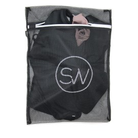 2 Pack Mesh Laundry Bag with Zipper Lock