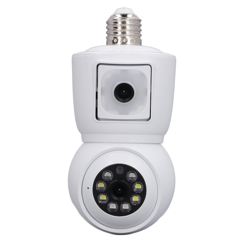 Dual Lens Security Camera 360 Degree Panoramic WiFi Indoor Surveillance