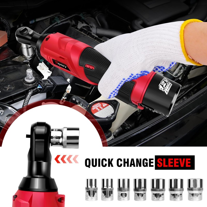 JAOSY Socket Ratchet Wrench Set, 3/8 Ratchet and Socket Sets,
