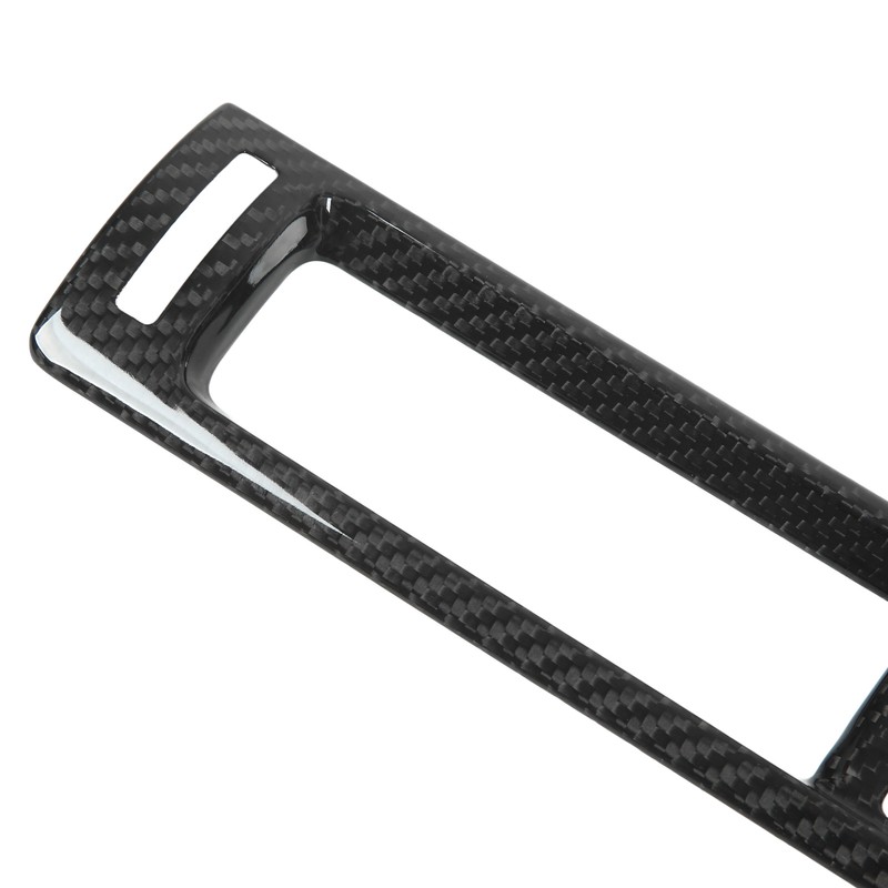 Center Console Air Outlet Cover Carbon Fiber Dashboard AC Vent