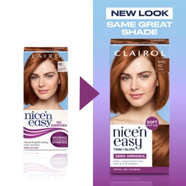 Clairol Nice'n Easy Tone+Gloss Semi Permanent Hair Dye - 645/92 Amber