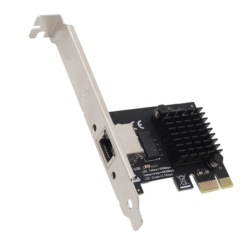 PCIe Network Card RTL8125B 2.5G Gigabit RJ45 Port PCI Express