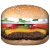 Ultra-Realistic Lightweight Novelty Decorative Throw Food Blanket (Hamburger)