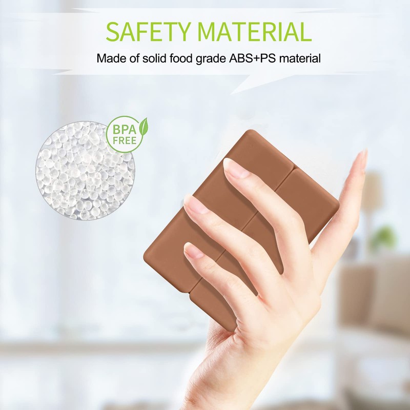FYY Daily Pill Organizer,2 Pcs 7 Compartments Portable Pill Case