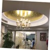 Gadpiparty 200 Sheets Imitation Gold Leaf Foil Paper for Arts