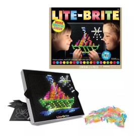 Lite Brite Clásico Con 6 Plantillas