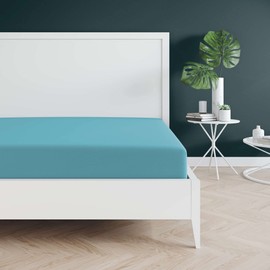 Favorito Jersey Fitted Sheet - 100% Cotton Fitted Sheet - Available in All Colours and Sizes, 140x200 - 160x200 cm