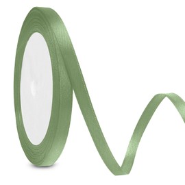 Packaging Ribbons Gift Ribbon Green 6 mm 23 m Gift Ribbon Christmas Ribbon Gift Ribbons Green Velvet Ribbon Fabric Ribbon Silk Ribbon Gift Ribbons Christmas Gift Wrapping Christmas