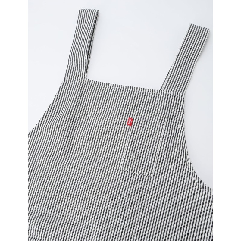 Edwin Hickory Apron, 2 Stage Adjustable Back Button, H-Shape, Both
