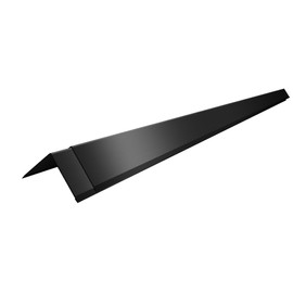 2-Pack Aluminum Alloy Black L-Shaped Corner Guards for Walls 2x2x48 Inch, 90° Right Angle Metal Wall Corner Protector Heavy Duty Edge Protection for Indoor/Outdoor Wall Defense and Stylish Trim