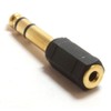 kenable 3.5mm 3.5 mm Stereo Socket to 6.35mm Jack Converter