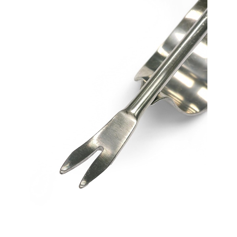 Greenman Dandelion Fishtail Weeder Daisy Grubber Long Ash Handled Stainless