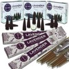 Lavender Incense Sticks & Incense Cones Combo Pack - 60