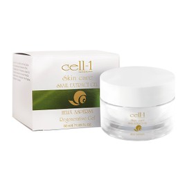 cell-1 Gel, Original Premium skincare with snail extract | rich in care for all skin types | effective against wrinkles, pimples, spots, scars and stretch marks | 1x 50ml gel