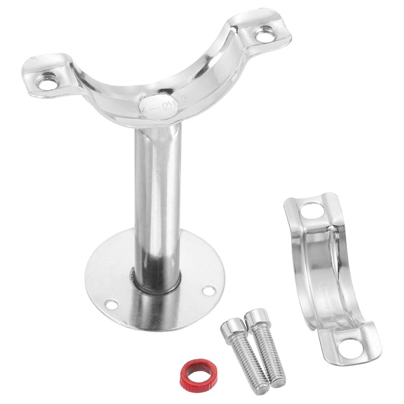 sourcing map Pipe Support, Stainless Steel Pipe Support Brackets, Adjustable