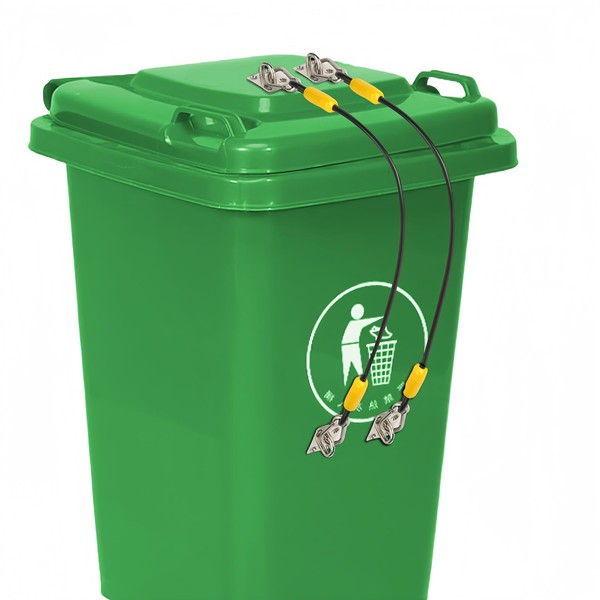Suohanfei 2 Pcs Trash Can Lock for Animals, Raccoon Bear