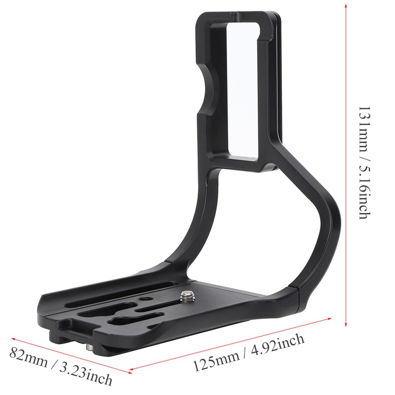 Aluminium Alloy Quick Release L Plate Hand Grip Bracket for