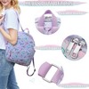 VASCHY Small Backpack for Girls, Cute Mini Lightweight Nylon Travel
