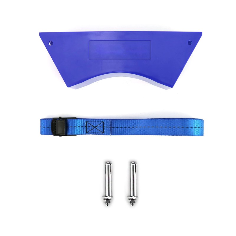 Qwork Cylinder Wall Mount Bracket, 4 Pack 4''-12'' Cylinder Bracket