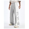 GORGLITTER Men's Y2k Baggy Sweatpants Star Print Hip Hop Pants