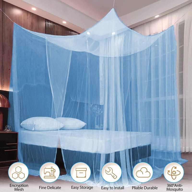 Mosquito Net Bed Travel, Single Door Hanging Bed Net with