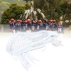 Lacrosse Head Mesh Strung Wear Proof Nylon Lacrosse Stick Heads