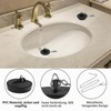 Sink Plug Rubber (Pack of 2), Universal Sink Plug with