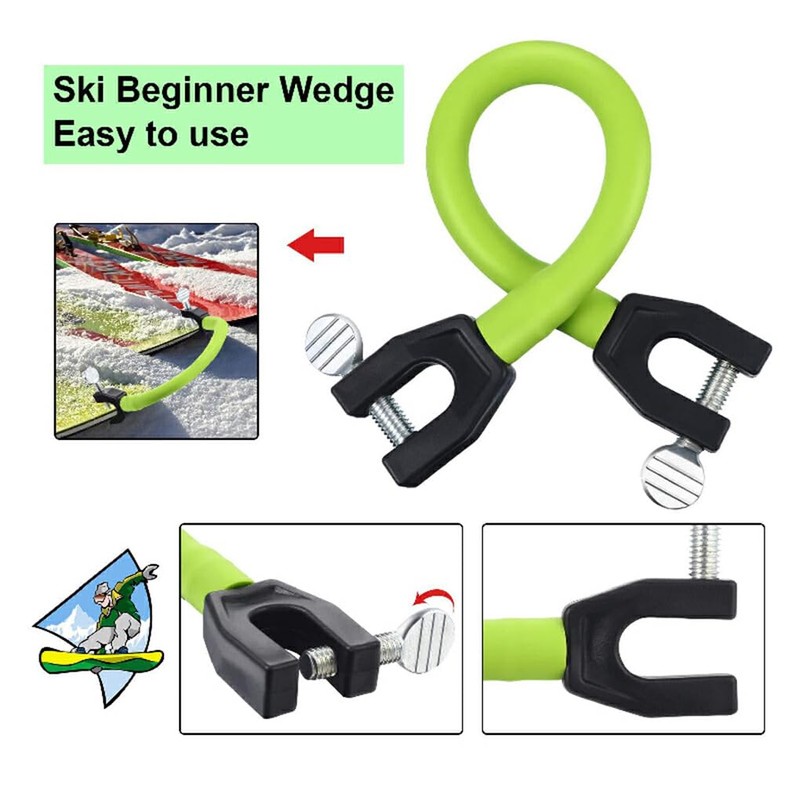 AIXXCUVQ Speed Control Skiing Tool Essential for Beginners Learning to