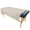 10 Pack Body Linen Massage Table Polyester-Cotton Flat Sheet -