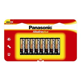 Panasonic Plus General Purpose Battery - AA - Alkaline - 16 / Pack LR6PA/16BH