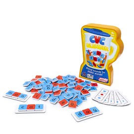 Junior Learning CVC Blender - Blend Sounds to Make Words, Multi