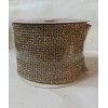 Celebrate It 2 1/2” x 20 Ft Wired Edge Gold