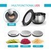 Belwares Mixing Bowls with Lids Set of 5 - Stainless