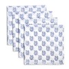 Ridhi Cloth Napkins Set of 4 Cotton Printed Dinner Block