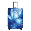 Mystical Moonlight Butterfly Suitcase Cover, Luggage Protector Elastic Fit 18-32