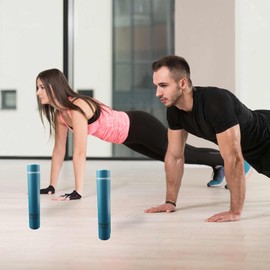 Thermos Flask Slim Long Water Bottle Dopper Stainless Steel 250 ml Sports Water Bottle (Blue)