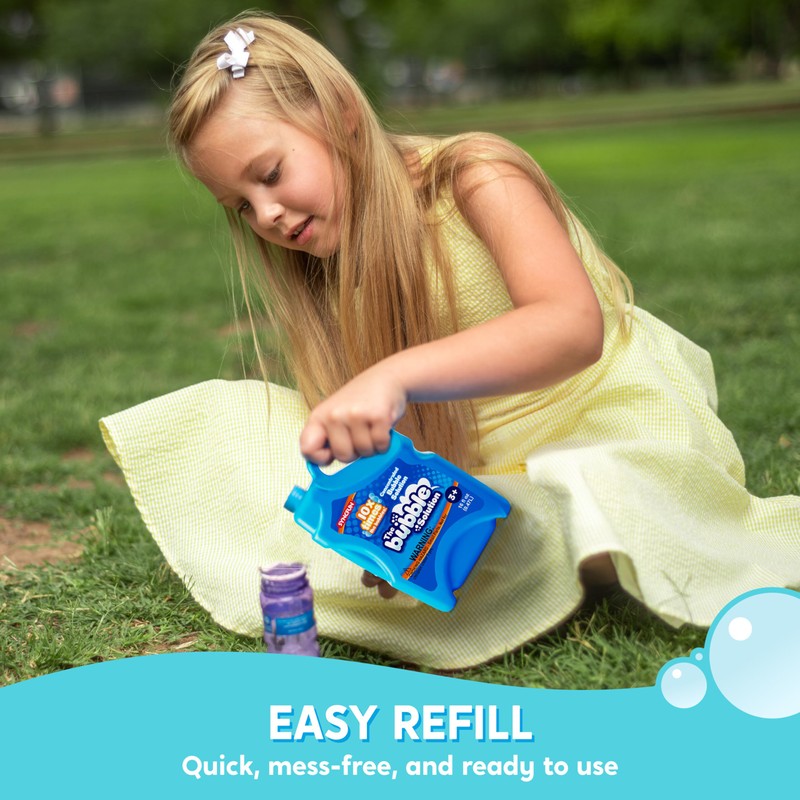 SYNCFUN 16 oz Bubble Solution Refills(Up to 1.25 Gallons), Concentrated
