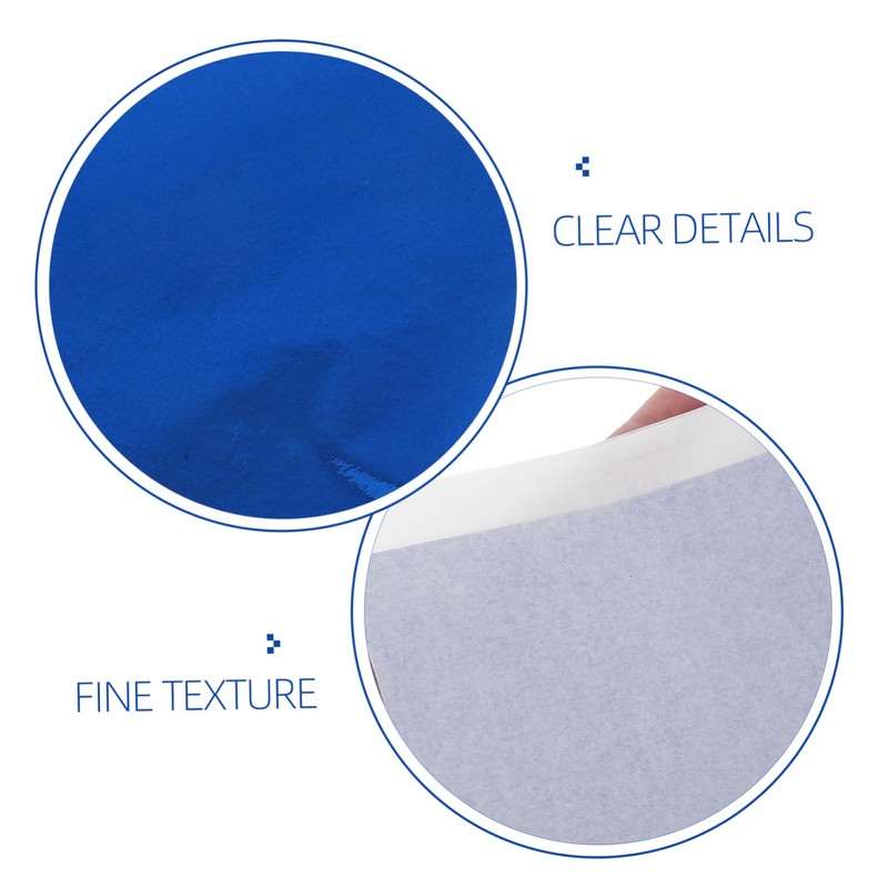 SEWACC 50pcs Foil Paper Sheets for Arts Crafts Decoration Delicate
